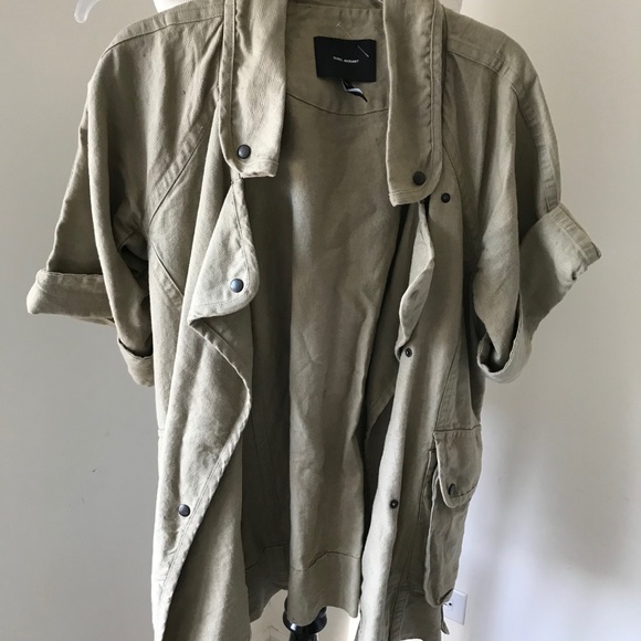 Isabel Marant Jackets & Blazers - ISABEL MARANT Oversized ulyse Linen Boho runway